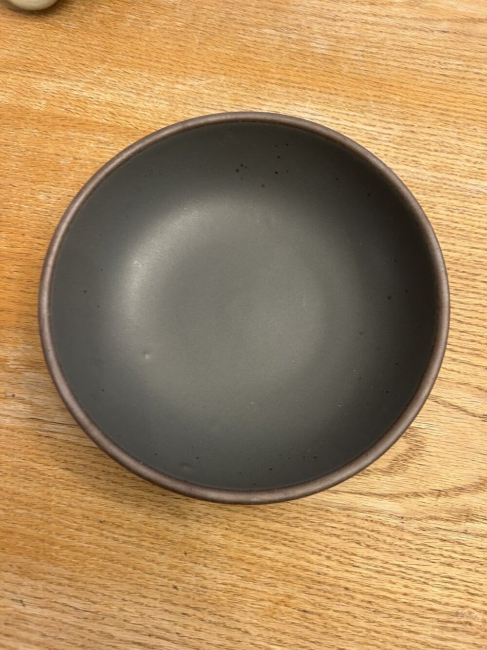 NEW East Fork Pottery Every Day Bowl in CHAR Grey Retired Discontinued